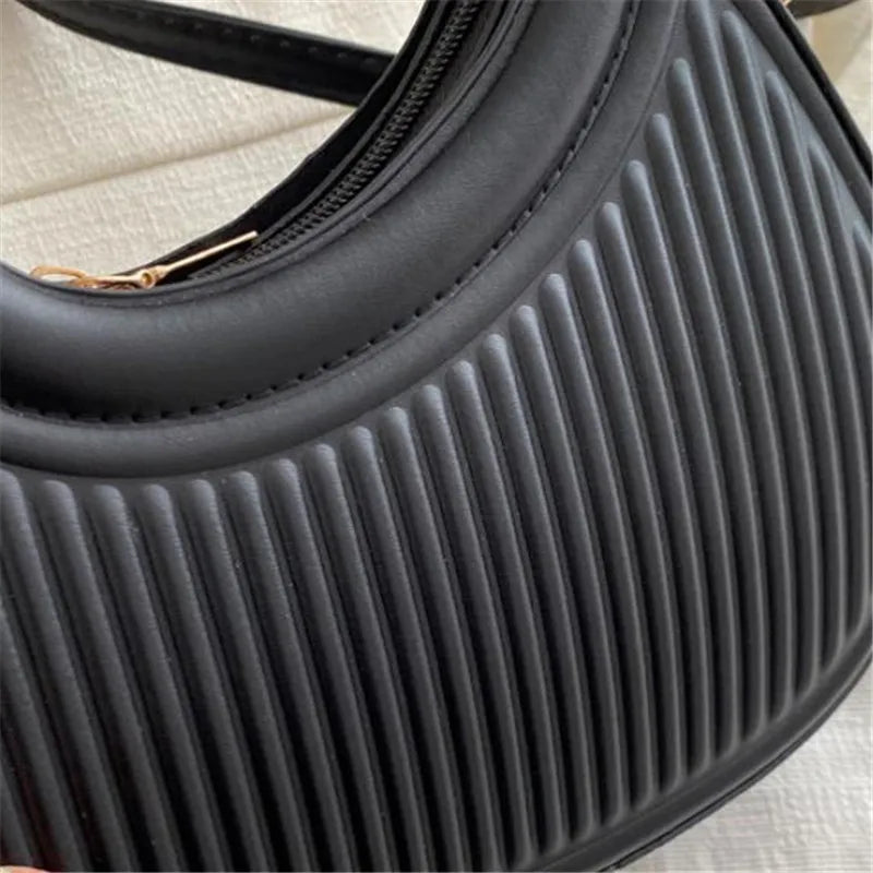 Synthetic Leather Crossbody/Hand Bag