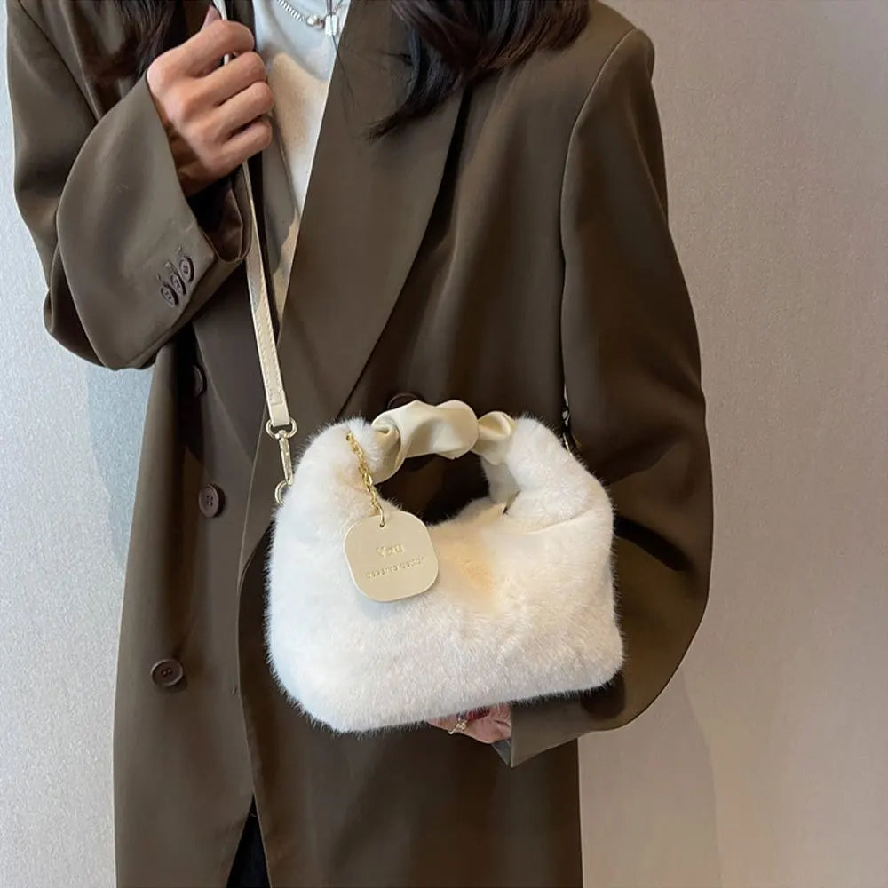 Cute Plush Shoulder Bag
