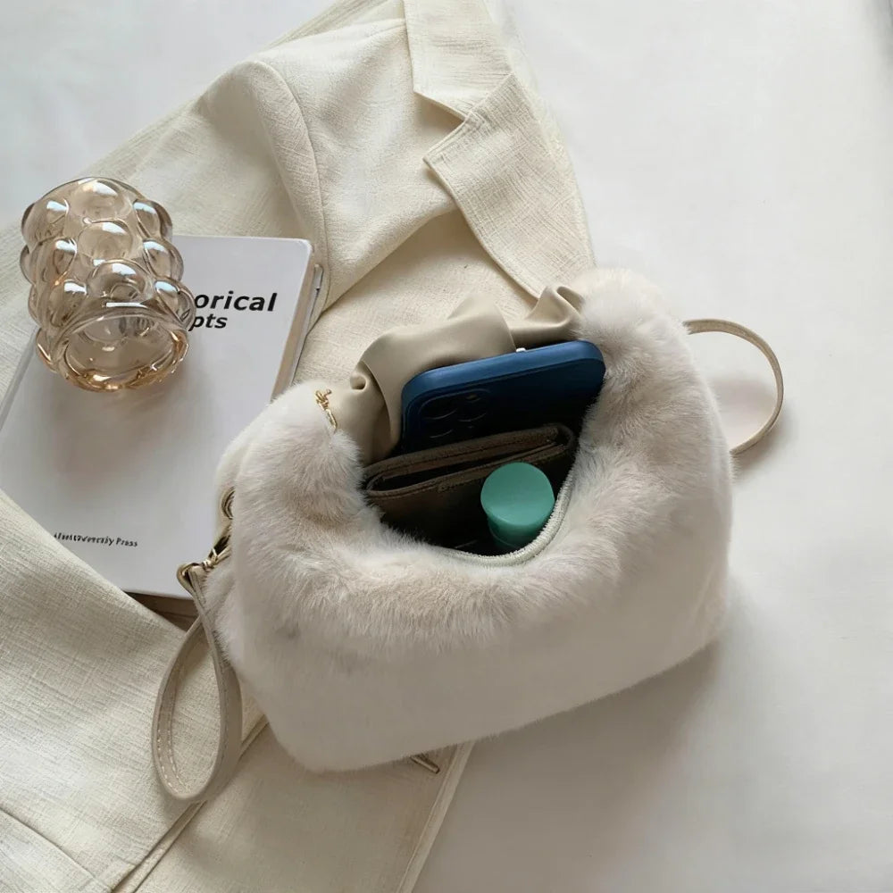 Cute Plush Shoulder Bag