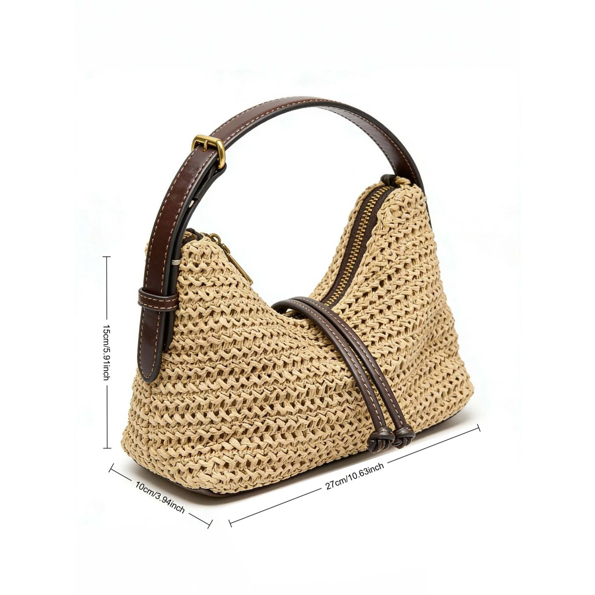 Summer Beach Straw Shoulder Bag